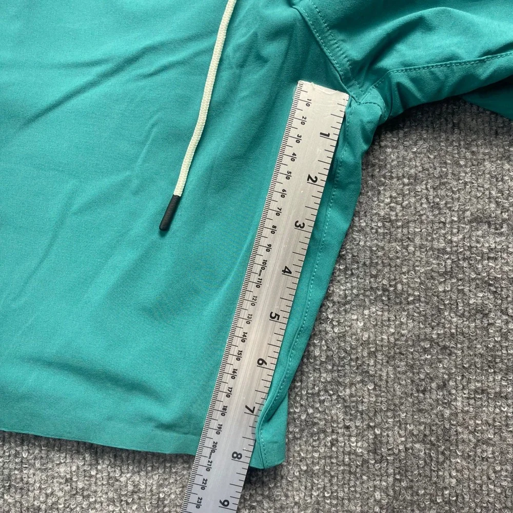 Driftline Original Drifties Board Shorts Mens 33 Teal Neoprene Lined Swim Trunks